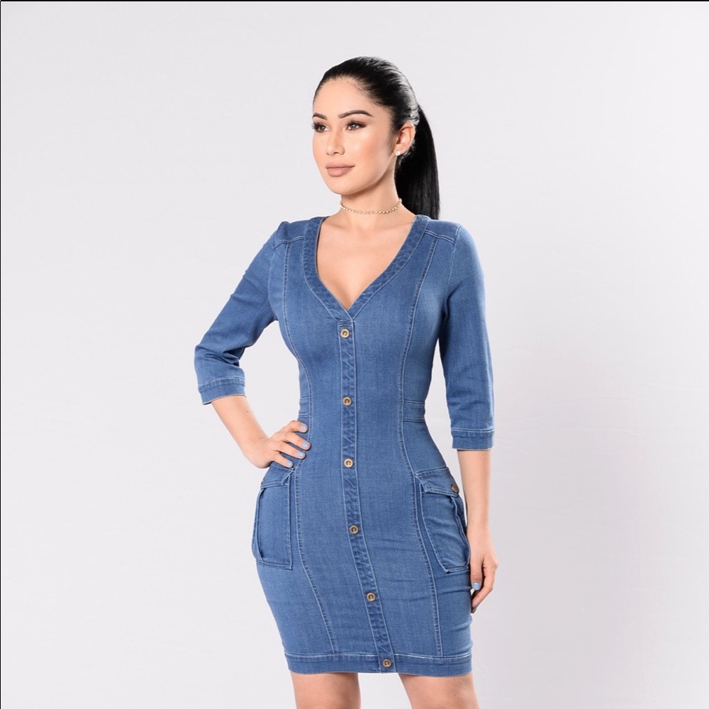NWT Denim Dress